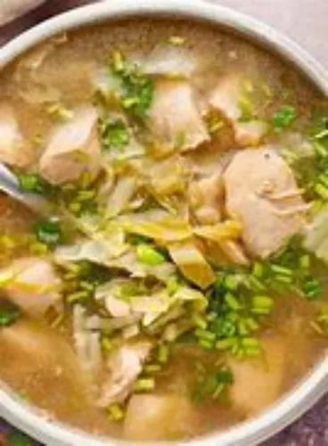 Thai Lemon Coriander Chicken Soup